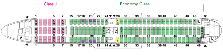 Delta 767 400 Seating Chart