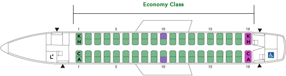 EMBRAER170 (E70) / Aircrafts and seats - JAL