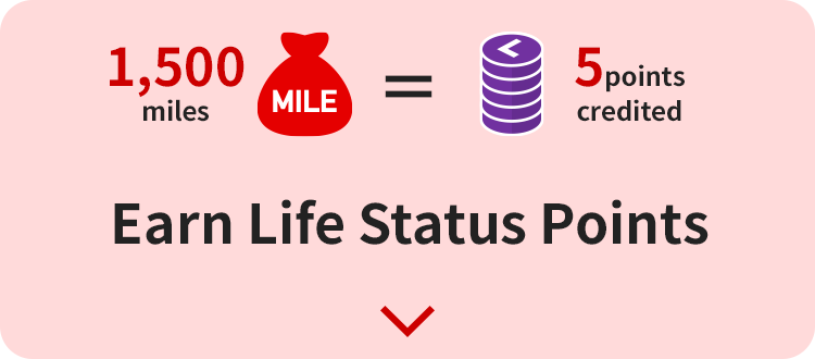 Earn Life Status Points