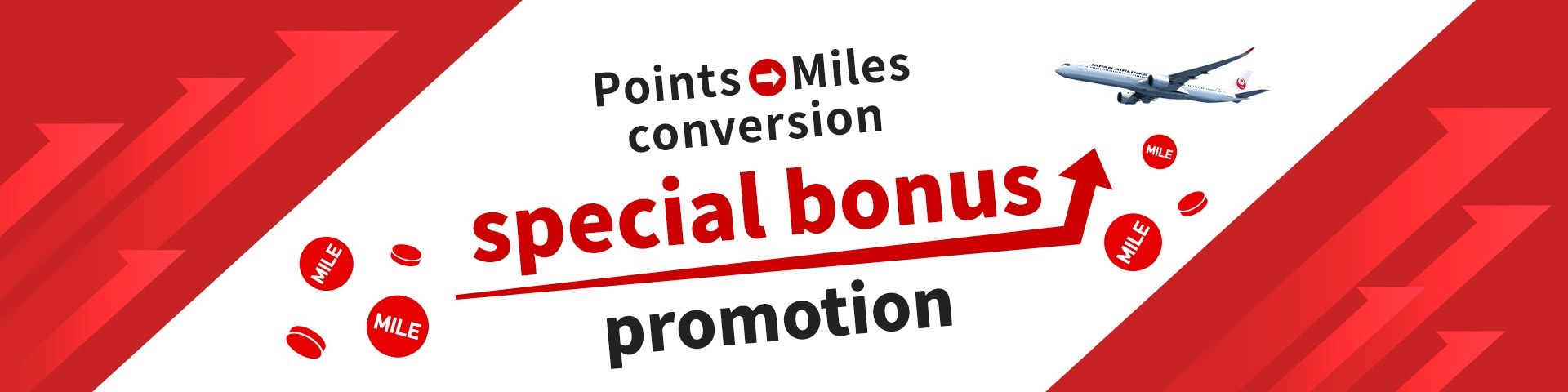 Points-to-Miles conversion special bonus promotion