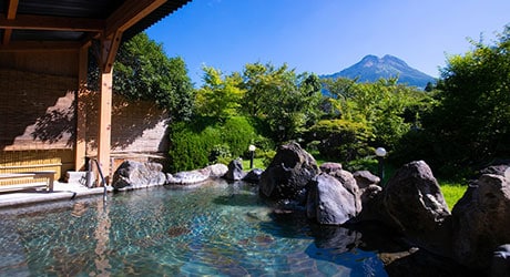 ゆふいん山水館露天風呂