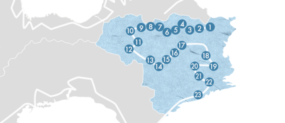 徳島巡礼MAP