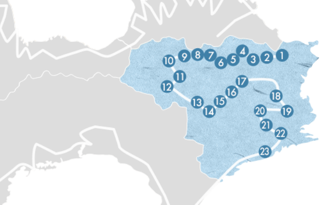 徳島巡礼MAP