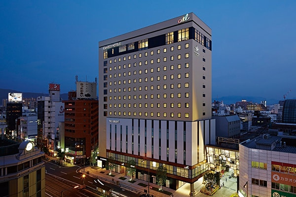 CANDEO　HOTELS　(カンデオホテルズ)松山大街道外観