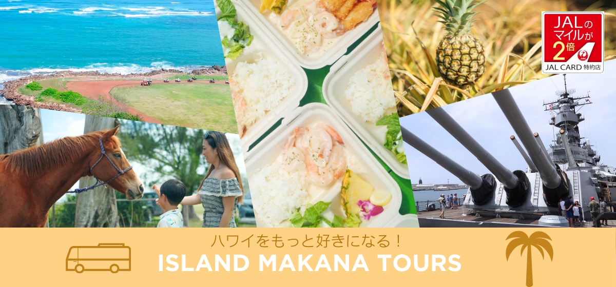 ハワイをもっと好きになる！ISLAND MAKANA TOURS