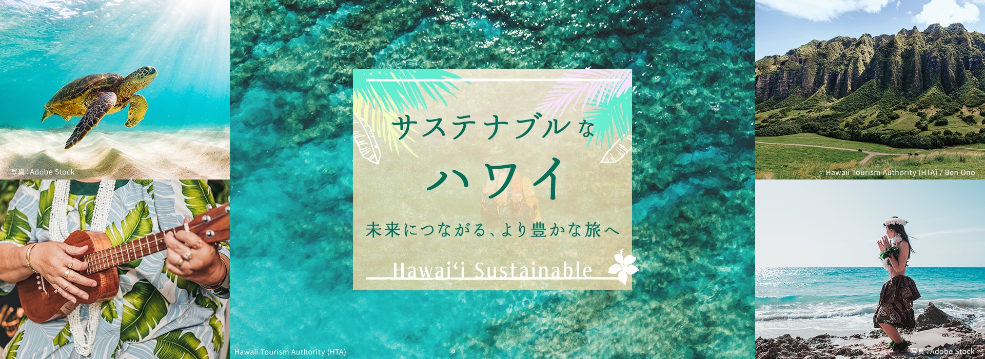 サステナブルなハワイ 未来につながる、より豊かな旅へ Hawai'i Sustainable