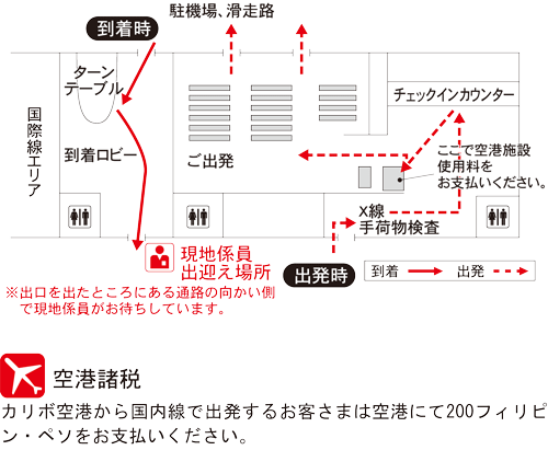 カリボ空港（パナイ島）