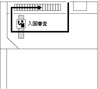 クラビ空港 1階