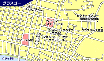 グラスゴー地図