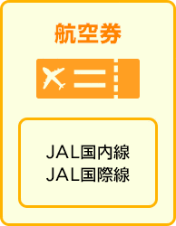 航空券 JAL国内線 JAL国際線